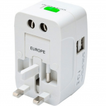 Travel Universal Adapter w Pouch